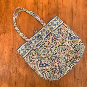 Vera Bradley Tote in Capri Blue